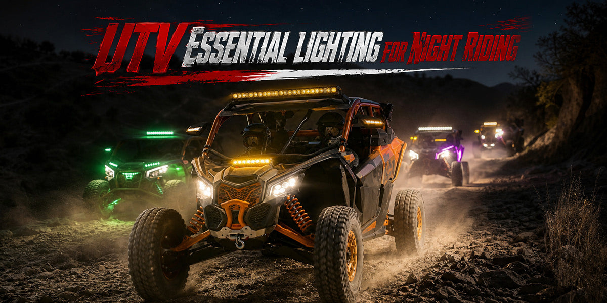 UTV Night Riding Lighting