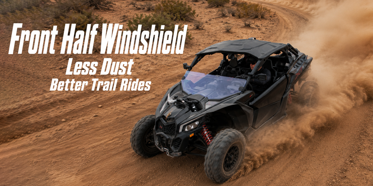 Still Eating Dust in Your Can-Am Maverick X3? A Half Windshield Guide