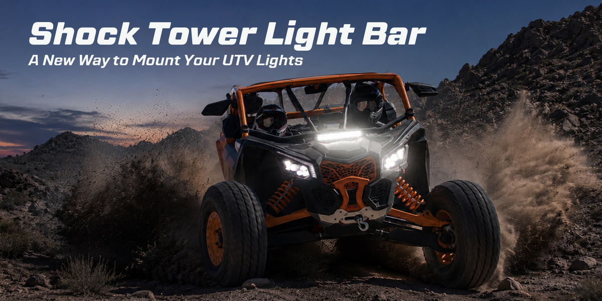 UTV Shock Tower Light Guide: Is It Worth Adding for Night Riding?