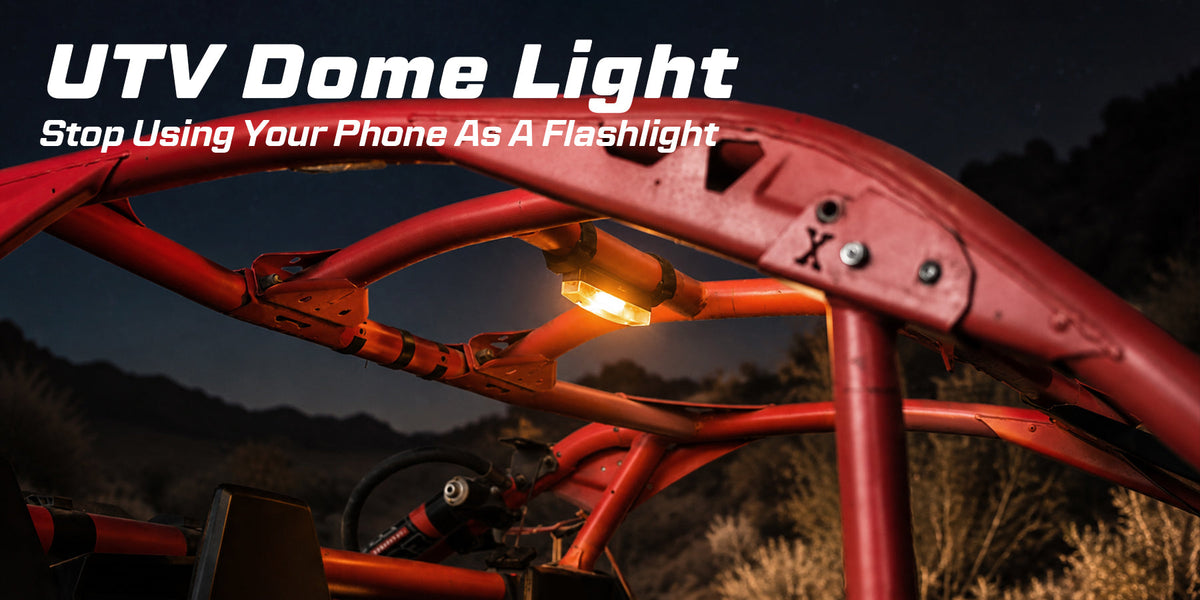 UTV Dome Light: Is a Wire-Free Roll Bar Light Worth It?