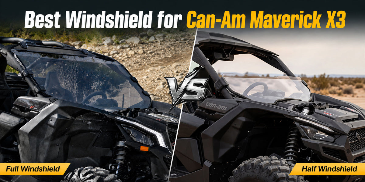 half windshield vs full windshield
