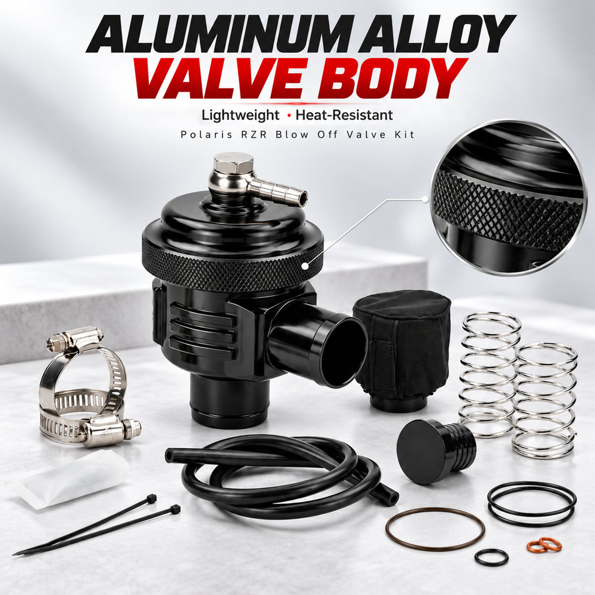 Blow Off Valves Aluminum Turbo BOV Kit for Polaris RZR