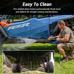 UTV Skid Plates Full Belly Pan Undercarriage Protection for Polaris RZR