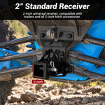 UTV Rear Receiver Hitch 2" Trailer Hitch for Can-Am Maverick X3 / X3 Max