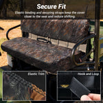 Manrock UTV Front Seat Covers 900D Camo Waterproof Seat Protector for Kawasaki Mule