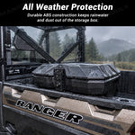 UTV Bed Storage Box Lockable Cargo Box 5.5-Gal for Polaris Ranger / General