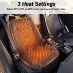 UTV 12V Heated and Ventilated Seat Cushion with Dual Fans, 5FT Power Cord Universal UTV Polaris / Can-Am / Honda / Kawasaki / CFMOTO