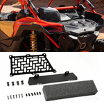 UTV Noise Reduction Kit Aluminum Air Intake Relocation Kit for Can-Am Maverick X3 / X3 Max
