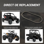 CVT Drive Belt OE Replacement Transmission Drive Belt for Can-Am Maverick X3 / Defender / Commander / Sport / Trail / Outlander / Renegade