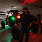 UTV ATV LED Rock Lights RGB Underglow Lights Wheel Well Lights Universal Fit for Polaris / Can-Am / Honda / Kawasaki / CFMOTO