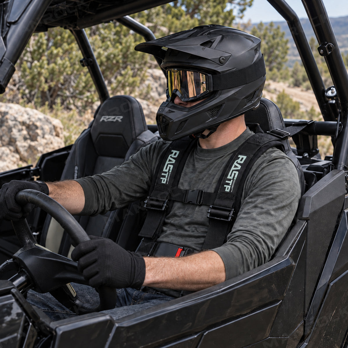 UTV 4 Point 2" Harness Seat Belt with Auto-Latch Buckle Universal UTV Polaris / Can-Am / Honda / Kawasaki / CFMOTO