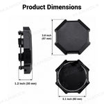 Wheel Center Caps Hub Cap Covers 4PCS for Polaris RZR
