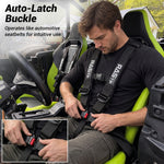 UTV 4 Point 2" Harness Seat Belt with Auto-Latch Buckle Universal UTV Polaris / Can-Am / Honda / Kawasaki / CFMOTO