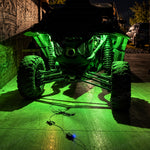 UTV ATV LED Rock Lights RGB Underglow Lights Wheel Well Lights Universal Fit for Polaris / Can-Am / Honda / Kawasaki / CFMOTO