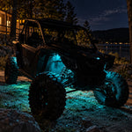 UTV ATV LED Rock Lights RGB Underglow Lights Wheel Well Lights Universal Fit for Polaris / Can-Am / Honda / Kawasaki / CFMOTO