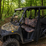 UTV Front Seat Covers 1680D Water-Resistant Camo Seat Protector for Polaris Ranger