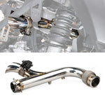 3 Inch Electric Exhaust Cutout Mid Pipe Stainless Steel Electronic Dump Valve  for Can-Am Maverick X3 / X3 MAX