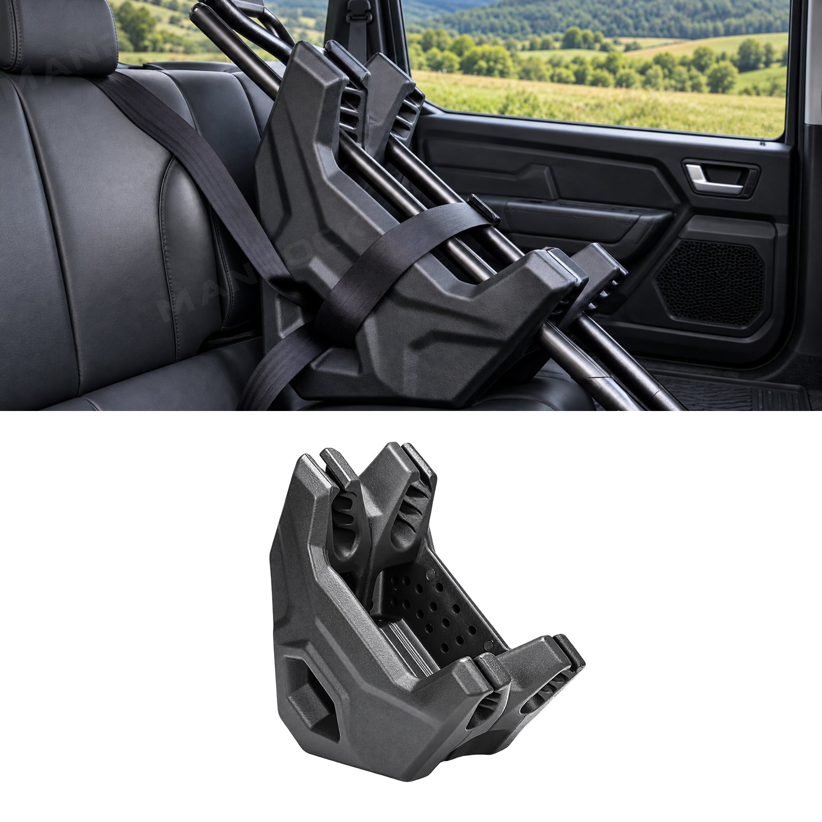 UTV Tool Holder Hunting Tool Rack Mount Universal UTV Polaris / Can-Am / Honda / Kawasaki / CFMOTO