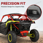 UTV Noise Reduction Kit Aluminum Air Intake Relocation Kit for Can-Am Maverick X3 / X3 Max