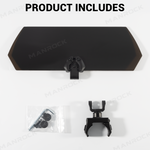UTV Sun Visor Foldable Anti-Glare Sun Shade Universal Fit for 1.5"-2" Roll Bars