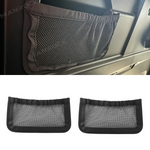 UTV Rear Backrest Storage Nets Backseat Organizer 2PCS for Can-Am Defender Max