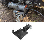 UTV ATV Winch Mounting Plate with 2" Hitch Receiver Universal UTV Polaris / Can-Am / Honda / Kawasaki / CFMOTO