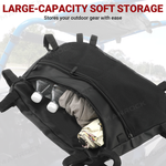UTV Overhead Storage Bag Black Roof Cargo Bag for Polaris RZR 800 / 900