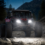 Manrock LED Headlights Assembly Front Headlamp Replacement 2PCS for Can-Am Maverick X3 / X3 Max