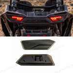 UTV LED Tail Lights Assembly Smoked Rear Lamps Replacement 2PCS for Polaris RZR / Sportsman