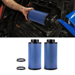 Air Filter Replacement Engine Intake Filter 2PCS for Polaris RZR