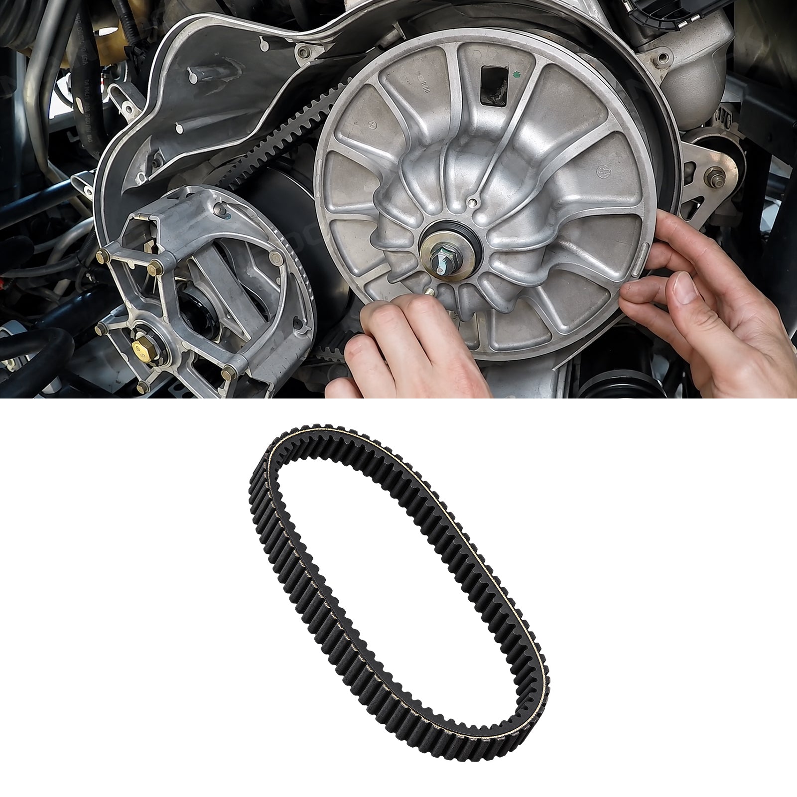 CVT Drive Belt OE Replacement Transmission Drive Belt for Polaris RZR / Ranger / Sportsman