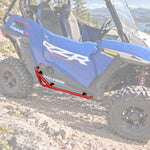 Rock Sliders Nerf Bars with Side Steps 2PCS for Polaris RZR