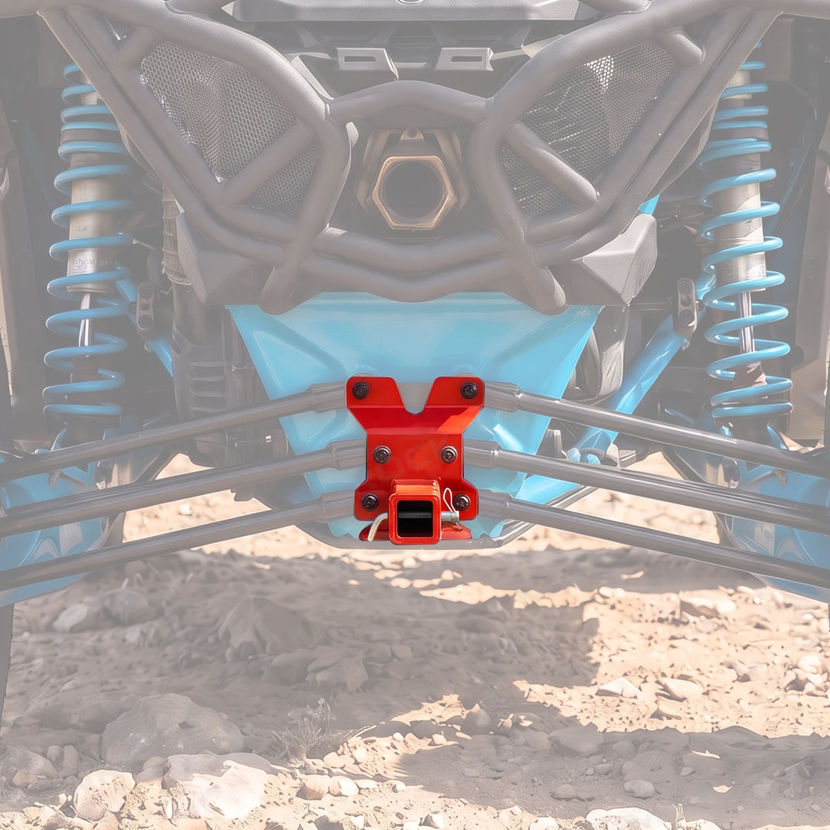 UTV Rear Receiver Hitch 2" Trailer Hitch for Can-Am Maverick X3 / X3 Max