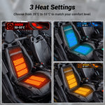 UTV 12V Graphene Heated Seat Cushion Seat Cover With 5FT Power Cord Universal UTV Polaris / Can-Am / Honda / Kawasaki / CFMOTO