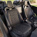 UTV 12V Heated and Ventilated Seat Cushion with Dual Fans, 5FT Power Cord Universal UTV Polaris / Can-Am / Honda / Kawasaki / CFMOTO