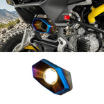 Stainless Steel Exhaust Tips Replacement Blued / Black Tip for Can‑Am Maverick R / R Max