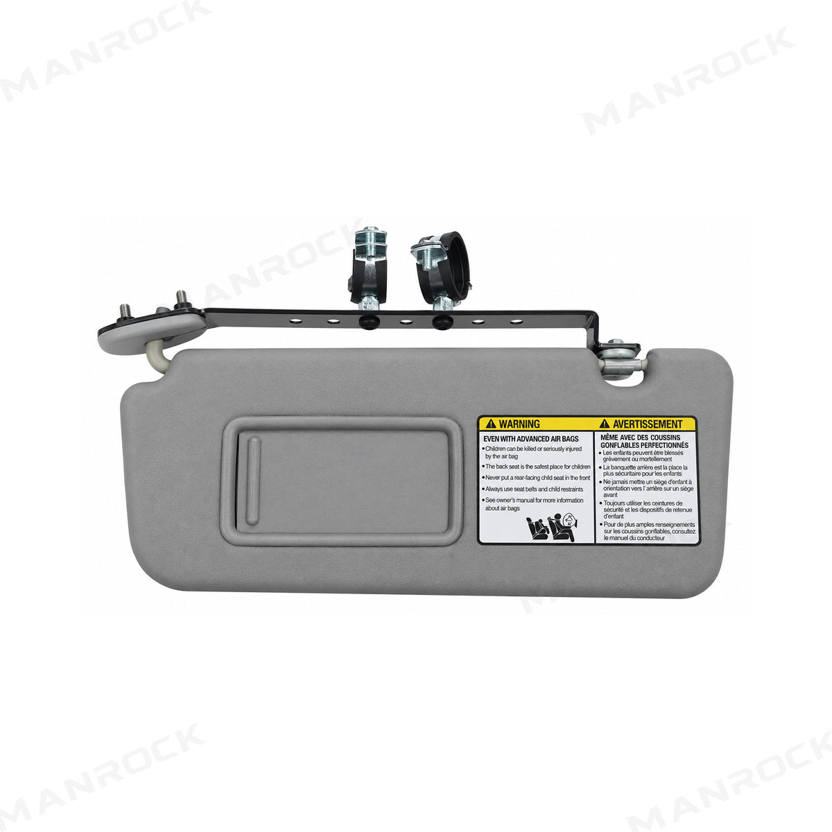 UTV Oversized Sun Visor 2.0 with Vanity Mirror, Driver & Passenger Side Sun Shade, Universal UTV Polaris / Can-Am / Honda / Kawasaki / CFMOTO
