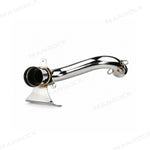 Muffler Delete Pipe Stainless Steel Race Exhaust Pipe with Slip-On Design for Can-Am Maverick X3 / X3 Max