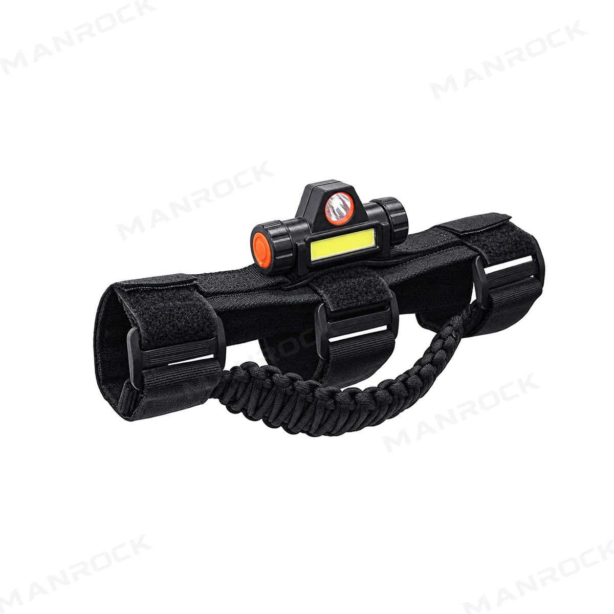 UTV Grab Handles with USB Rechargeable LED Lights Paracord Handle 2PCS Universal UTV Polaris / Can-Am / Honda / Kawasaki / CFMOTO