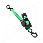 UTV ATV Retractable Ratchet Straps 1In ×10Ft Retractable Tie Downs 4PCS Universal UTV Polaris / Can-Am / Honda / Kawasaki / CFMOTO