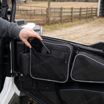UTV Door Bags Side Storage Bags 2PCS with Knee Pad for Polaris RZR