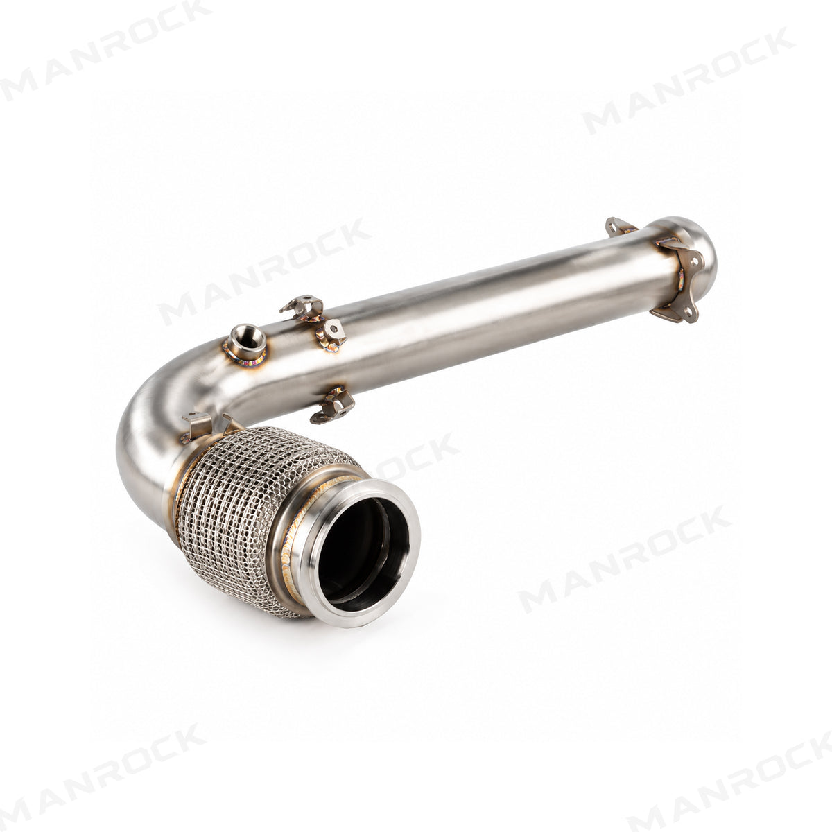 2.5" Cat Delete Pipe Stainless Steel Mid Race Pipe for Can-Am Maverick X3 / X3 Max