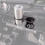 Large-Capacity Grab Bar Cup Holder Upgraded for Polaris RZR