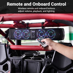 UTV 6 Speaker 26'' RGB Sound Bar Audio System Universal UTV Polaris / Can-Am / Honda / Kawasaki / CFMOTO