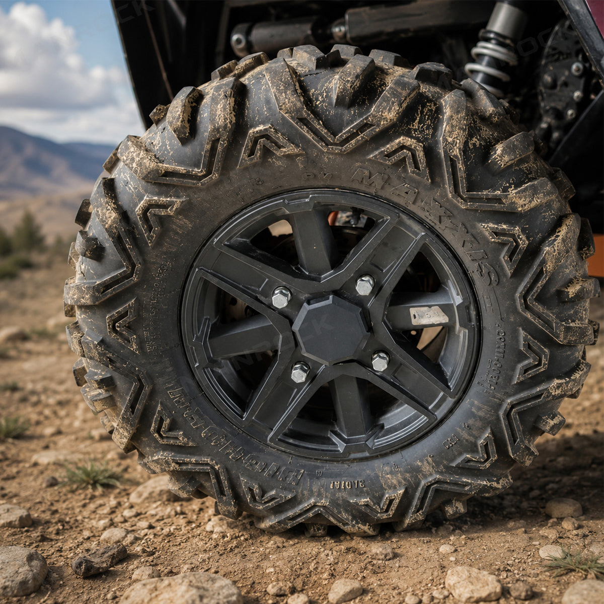 Wheel Center Caps Hub Cap Covers 4PCS for Polaris RZR