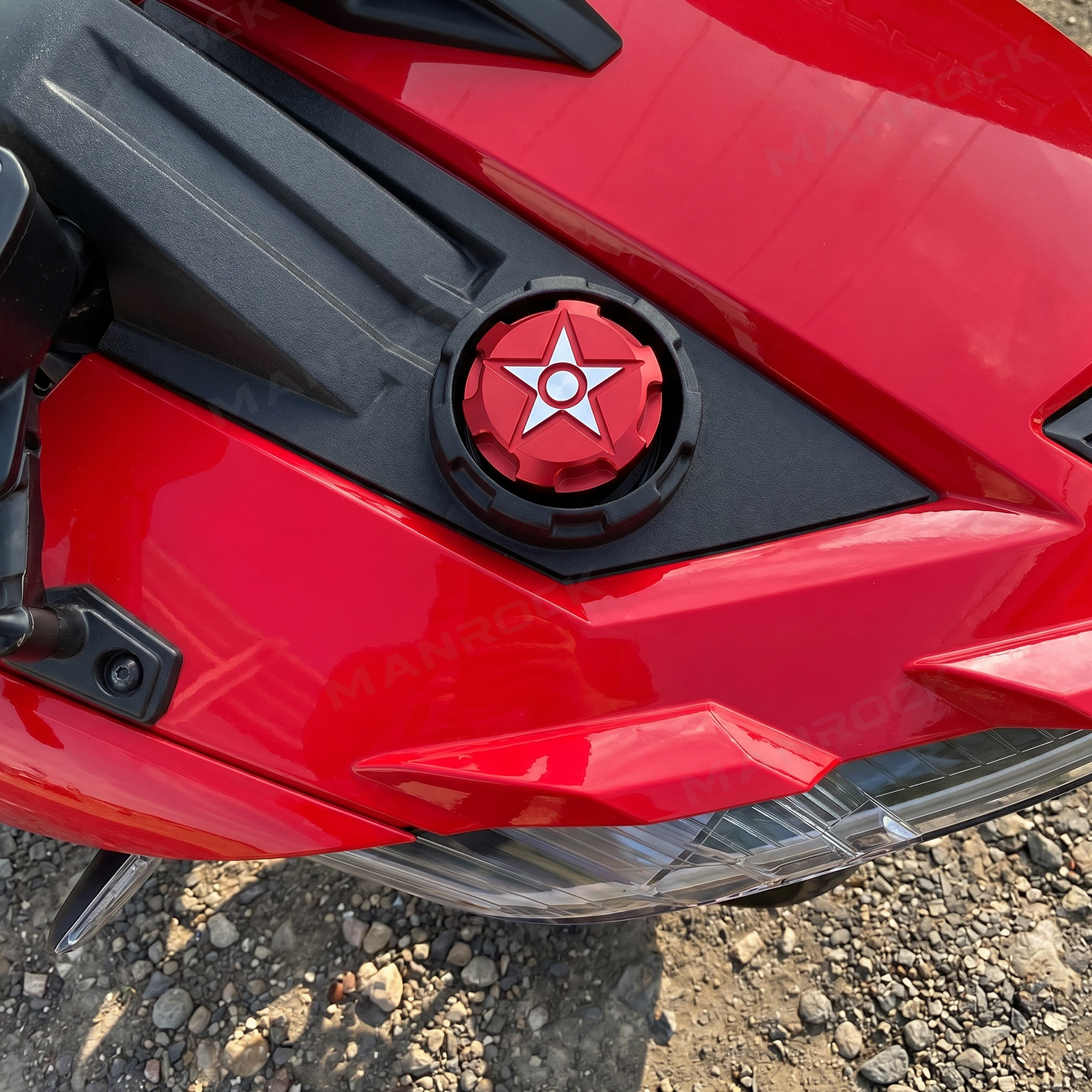 Gas Cap Aluminum Fuel Tank Cap Cover for Polaris Slingshot