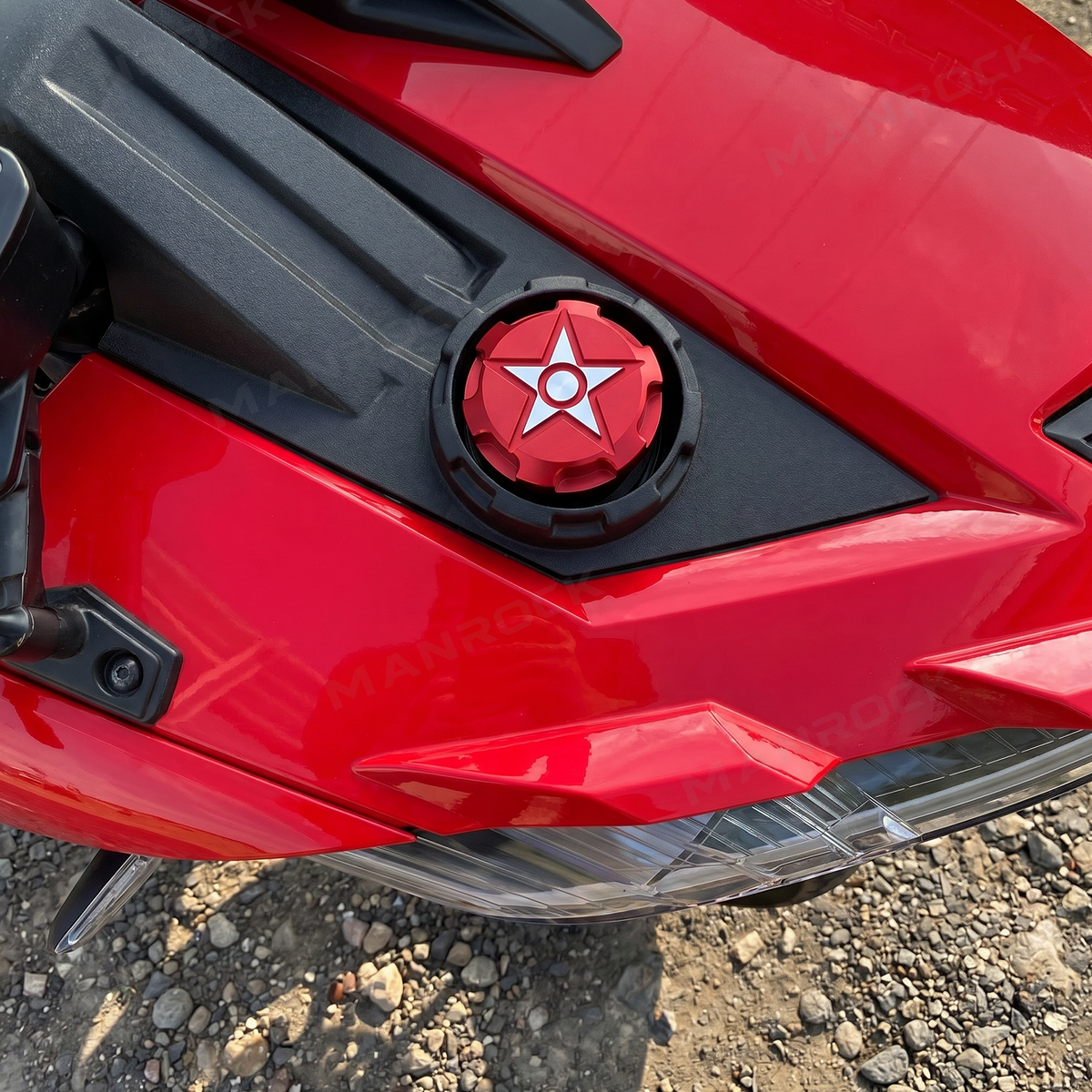 Gas Cap Aluminum Fuel Tank Cap Cover for Polaris Slingshot