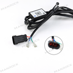 RGB Fang Lights with APP+RF Remote Control LED Turn Signal Lights for Can-Am Maverick X3 / X3 Max