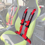 UTV 4 Point 2" Harness Seat Belt with Auto-Latch Buckle Universal UTV Polaris / Can-Am / Honda / Kawasaki / CFMOTO