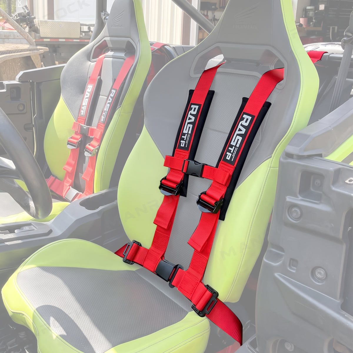 UTV 4 Point 2" Harness Seat Belt with Auto-Latch Buckle Universal UTV Polaris / Can-Am / Honda / Kawasaki / CFMOTO